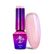 Lakier hybrydowy LED/UV Gel Polish MollyLac Mermaid Whispers Nr 594 Siren Lips 5 g MollyLac