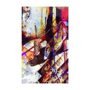 Naklejka do paznokci Laser effect samoprzylepna arkusz 8 cm x 5 cm Nr 72 Allepaznokcie