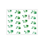 Naklejki wodne do paznokci rośliny Nr 007 Allepaznokcie