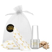 Oliwka okazjonalna do skórek i paznokci o zapachu Gingerbread z krówkami w ozdobnym woreczku 5ml GNB-LAB