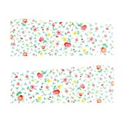 Naklejki wodne do paznokci arkusz 6,5 x 5,5 cm na 10 palców yb Nr 628 Allepaznokcie