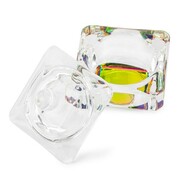 Kieliszek szklany z pokrywką na liquid, cleaner hennę Nr 3 GNB-LAB