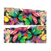 Naklejki wodne do paznokci arkusz 6,5 x 5,5cm na 10 palców Nr 1571 Allepaznokcie