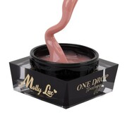 Żel budujący z tiksotropią MollyLac One Drop Tixology Hot Latte 50 g MollyLac