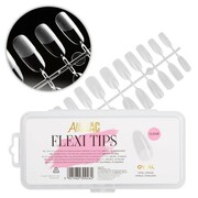 Tipsy do szybkiego przedłużania paznokci Flexi Tips AlleLac oval 240 szt AlleLac