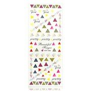 Naklejki wodne do paznokci arkusz 12,5 x 5,5 cm hot Nr 238 Allepaznokcie