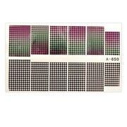 Naklejki wodne do paznokci arkusz 9 x 5,5 cm a Nr 650 Allepaznokcie
