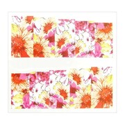 Naklejki wodne do paznokci arkusz 7 x 6,5 cm na 10 palców Nr c109 Allepaznokcie