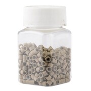 Mikroringi z silikonem do przedłużania włosów 4,5 mm kolor Nr 11 500 szt Allepaznokcie