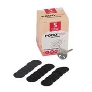 Dysk tarcza do pedicure Pododisk zestaw trzpień dysk + nakładki tarcze wymienne S 15 mm MollyLac