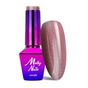 Lakier hybrydowy LED/UV Gel Polish Molly Nails Bling it on! Nr 505 Icone 8g Molly Nails