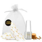 Oliwka okazjonalna do skórek i paznokci o zapachu Almond Cookies z krówkami w ozdobnym woreczku 5ml GNB-LAB