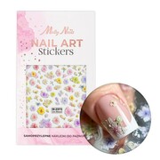 Naklejki do paznokci 5D samoprzylepne kwiaty M-2373 Molly Nails Molly Nails