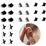 Kolczyki - studex plus - komplet motywów kolor srebrny (r) Studex