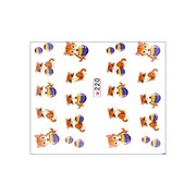 Naklejki wodne do paznokci koty Nr 220 Allepaznokcie