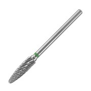 Frez z węglika spiekanego stożek okrągły zielony Staleks Pro Expert 4/14mm Staleks