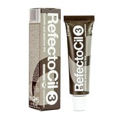 Henna żelowa do brwi i rzęs brązowa 3 Refectocil 15ml GWCosmetics