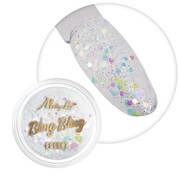 Pyłek do paznokci MollyLac Bling Bling Effect 1 g Nr 09 MollyLac
