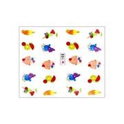 Naklejki wodne do paznokci słodycze Nr 168 Allepaznokcie