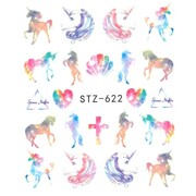 Naklejki wodne do paznokci unicorn STZ-622 Allepaznokcie