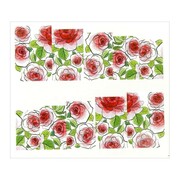 Naklejki wodne do paznokci arkusz 6,5 x 5,5cm na 10 palców A Nr 083 Allepaznokcie