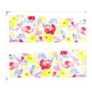 Naklejki wodne do paznokci arkusz 6,5 x 5,5 cm na 10 palców yb Nr 651 Allepaznokcie