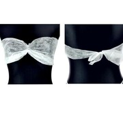 Jednorazowy biustonosz z włókniny opakowanie 10 szt Allepaznokcie