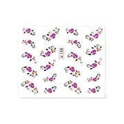 Naklejki wodne do paznokci kwiaty Nr 158 Allepaznokcie