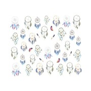 Naklejki wodne do paznokci łapacz snów A-1270 Allepaznokcie