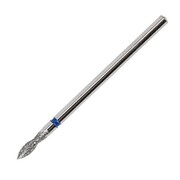 Diamentowy frez do skórek GD0204D M niebieski średni GNB-LAB