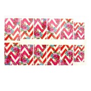 Naklejki wodne do paznokci arkusz 9 x 5,5 cm a Nr 664 Allepaznokcie