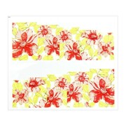 Naklejki wodne do paznokci arkusz 6,5 x 5,5 cm na 10 palców a Nr 155 Allepaznokcie