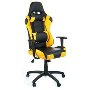 Bs Fotel gamingowy Racer Corpocomfort BX-3700 żółty BS