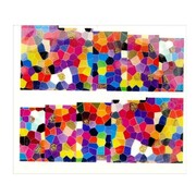 Naklejki wodne do paznokci arkusz 6,5 x 5,5cm na 10 palców yb 1048 Allepaznokcie