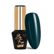 Lakier hybrydowy LED/UV Gel Polish Molly Nails BeFree Elegance Nr 9 Deep green glass HEMA/Di-HEMA Free 10g Molly Nails