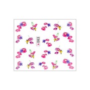 Naklejki wodne do paznokci kwiatki Nr 063 Allepaznokcie