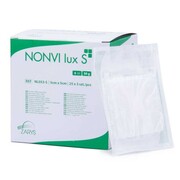 Kompresy jałowe włókninowe gaziki tamponada podologiczna wrastające paznokcie 5x5cm 30g 75 szt Zarys