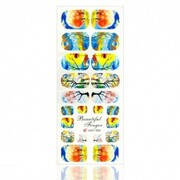 Naklejki wodne do paznokci arkusz 12,7 x 5,5 cm hot Nr 352 Allepaznokcie