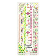 Naklejki wodne do paznokci arkusz 12,5 x 5,5 cm hot Nr 009a Allepaznokcie