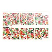 Naklejki wodne do paznokci arkusz 9 x 5,5 cm a Nr 722 Allepaznokcie