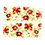 Naklejki wodne do paznokci arkusz 6,5 x 5,5 cm na 10 palców yb Nr 2091 Allepaznokcie