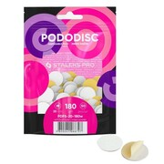 Nakładki ścierne tarcze wymienne na miękkiej bazie 180 grit do PODODISC Staleks Expert rozmiar M 20 mm 50 szt Staleks