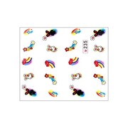 Naklejki wodne do paznokci bajkowe Nr 235 Allepaznokcie