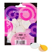 Nakładki ścierne tarcze wymienne 240 grit do PODODISC Staleks Expert rozmiar L 25 mm 50 szt Staleks