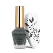Lakier do stempli i stampingu Molly Nails PRO Stamping Grey Nr 20 10ml Molly Nails