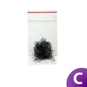Rzęsy syntetyczne pojedyncze C-0,25-11 mm woreczek 1 g Allepaznokcie