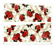 Naklejki wodne do paznokci arkusz 6,5 x 5,5cm na 10 palców Nr 2092 Allepaznokcie