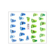 Naklejki wodne do paznokci bajkowe Nr 070 Allepaznokcie