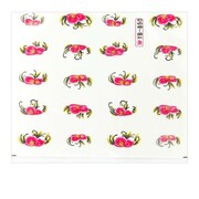 Naklejki wodne do paznokci kwiaty YB-850 Allepaznokcie