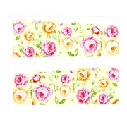 Naklejki wodne do paznokci arkusz 6,5 x 5,5 cm na 10 palców bn Nr 066 Allepaznokcie